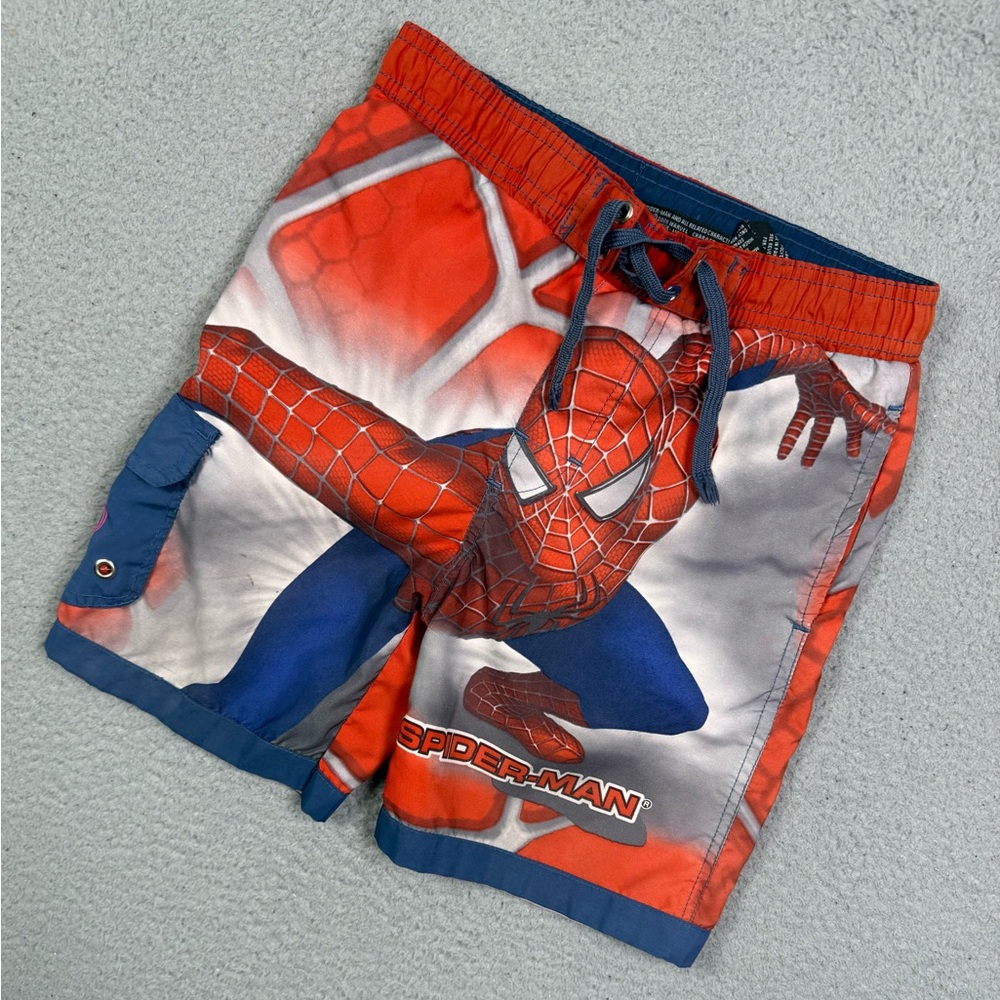 Kids vintage‎ 2005 Spider-Man swim trunks